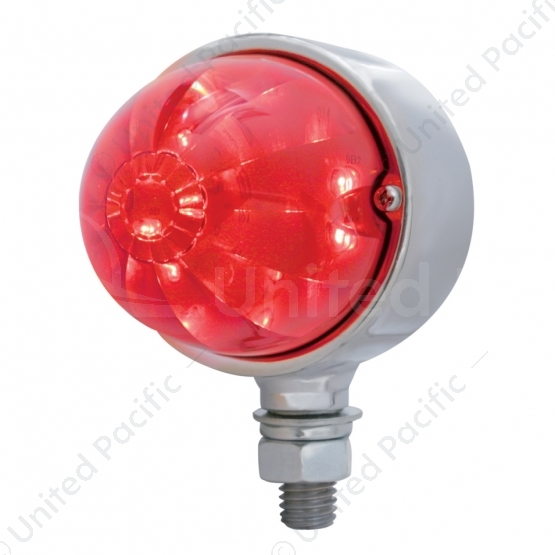 17 LED Watermelon Single Face Light - Red LED/Red Lens
