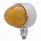 17 LED Beehive Single Face Light - Amber LED/Amber Lens