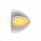 39 LED Teardrop Headlight Turn Signal Light Cover For Peterbilt - Amber LED/Amber Lens