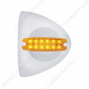 12 LED Reflector Headlight Turn Signal Light Cover