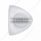 12 LED Reflector Headlight Turn Signal Light Cover - Amber LED/Clear Lens