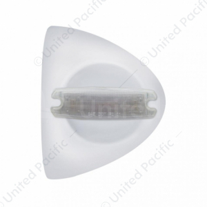 12 LED Headlight Turn Signal Cover - Amber LED/Clear Lens