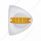 10 LED Reflector Headlight Turn Signal Light Cover - Amber LED/Amber Lens