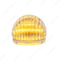 5 LED Dual Function Guide Headlight Turn Signal Light - Amber LED/Clear Lens (Bulk)