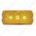 3 LED Reflector Light (Clearance/Marker) - Amber LED/Amber Lens