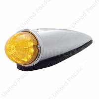 17 LED Reflector Watermelon Cab Light Kit With Die Cast Housing - Amber LED/Amber Lens