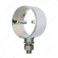 Chrome Die Cast Double Face Light Housing Only (Bulk)