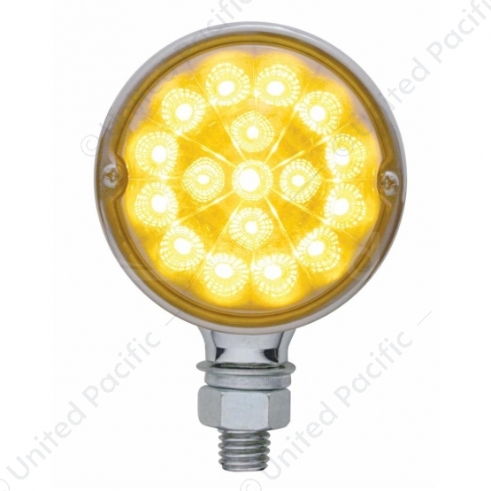 United Pacific 39729 13 Dual Function Reflector Double Face Oval Light LED/Amber