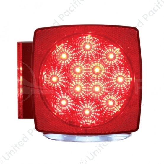 Over 80" Wide LED Reflector Submersible Combination Tail Light With License Light (Bulk)