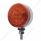 15 LED 3" Dual Function Reflector Single Face Light - Red LED/Red Lens
