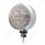 15 LED 3" Dual Function Reflector Single Face Light - Red LED/Clear Lens