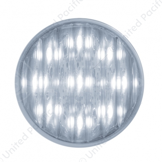 9 LED 2" Auxiliary Light - White LED/Chrome Lens