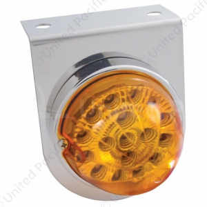 Stainless Light Bracket With 17 LED Clear Reflector Light