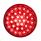 36 LED 4" Round Stop/Turn/Tail Light - Red/Red Lens (Bulk)