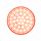 36 LED 4" Round Light (Stop, Turn & Tail) - Red/Clear Lens