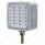 39 LED Reflector Double Face Turn Signal Light (Driver) - Amber & Red LED/Clear Lens