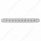 10 LED 6-1/2" Light Bar Only (Stop, Turn & Tail) - Red LED/Clear Lens (Bulk)