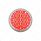 19 LED 4" Round Reflector Light (Stop, Turn & Tail) - Red LED/Clear Lens