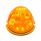 17 LED Dual Function Watermelon Cab Light - Amber LED/Amber Lens (Bulk)