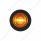 3 LED 3/4" Mini Light (Clearance/Marker) - Amber LED/Amber Lens