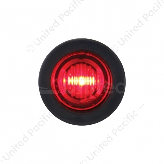 3 LED 3/4" Mini Light (Clearance/Marker) - Red LED/Red Lens (Bulk)