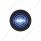 3 LED 3/4" Mini Light (Auxiliary/Utility) - Blue LED/Clear Lens