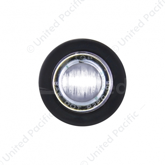 3 LED 3/4" Mini Light (Auxiliary/Utility) - White LED/Clear Lens