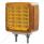 39 LED Reflector Double Face Turn Signal Light - Amber LED/Amber Lens