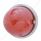 17 LED Dual Function Watermelon Flush Mount Kit With Low Profile Bezel - Red LED/Red Lens