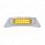 Chrome Fender Light Bracket With 12 LED Reflector Light - Amber LED/Amber Lens