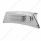 Chrome Fender Light Bracket With 12 LED Reflector Light - Amber LED/Clear Lens