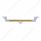 Chrome Hood Emblem Trim With 19 LED Reflector Light Bar For Kenworth - Amber LED/Amber Lens