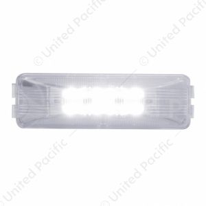 12 LED Rectangular Auxiliary/Utility Light - White LED/Clear Lens