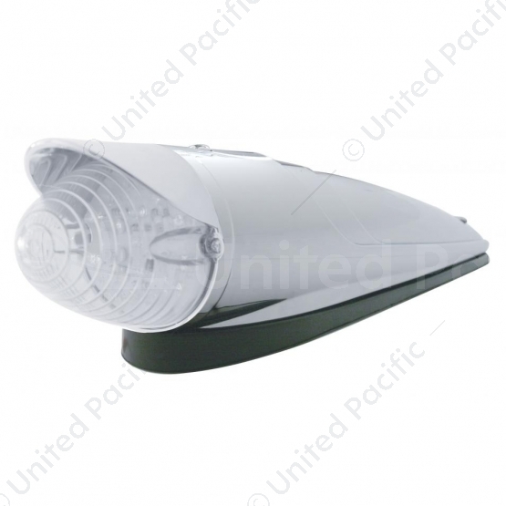 19 LED Beehive Grakon 1000 Cab Light Kit With Visor - Amber LED/Clear Lens