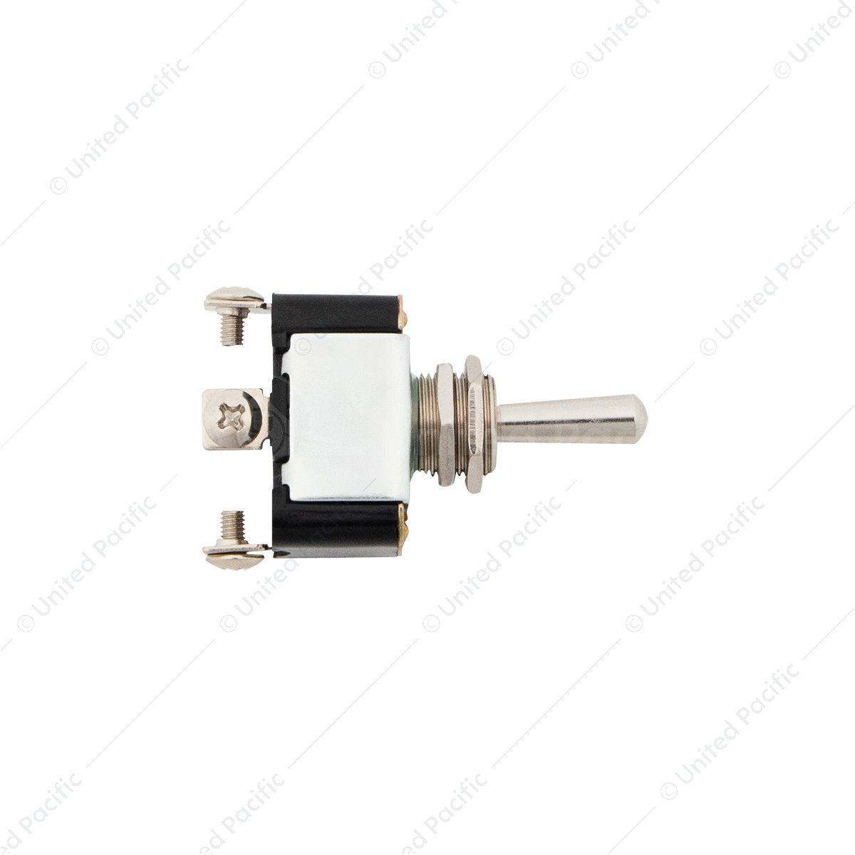 3 Pin, 10 Amp - 12V DC On-Off-On Metal Toggle Switch With 3 Screw Terminals