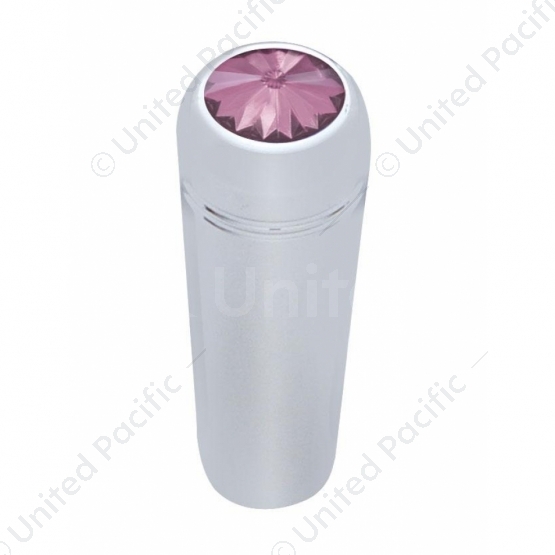 1-7/8" Short Aluminum Toggle Switch Extension With Crystal For Kenworth - Purple Crystal (2-Pack)