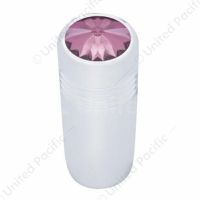1-5/8" Short Toggle Switch Extension With Color Crystal - Purple Crystal