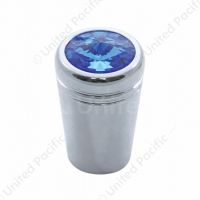 Mini Toggle Switch Extension With Blue Crystal For Kenworth (Card of 3)