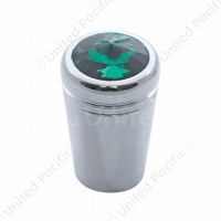 Mini Toggle Switch Extension With Green Crystal For Kenworth (Card of 3)
