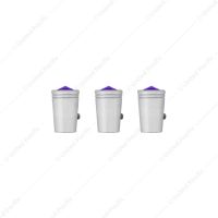 Mini Toggle Switch Extension With Purple Crystal For Kenworth (Card of 3)