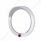 Signature Series Speed/Tachometer Gauge Bezel With Visor For 2006+ Peterbilt -Purple Crystal