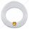 Signature Series Gauge Bezel With Visor & Crystal For 3-3/4" DIA Speed/Tachometer Gauge - Amber Crys