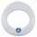 Signature Series Gauge Bezel With Visor & Crystal For 3-3/4" DIA Speed/Tachometer Gauge - Blue Cryst