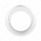 Candy Color Small Gauge Cover With Visor-Pearl White