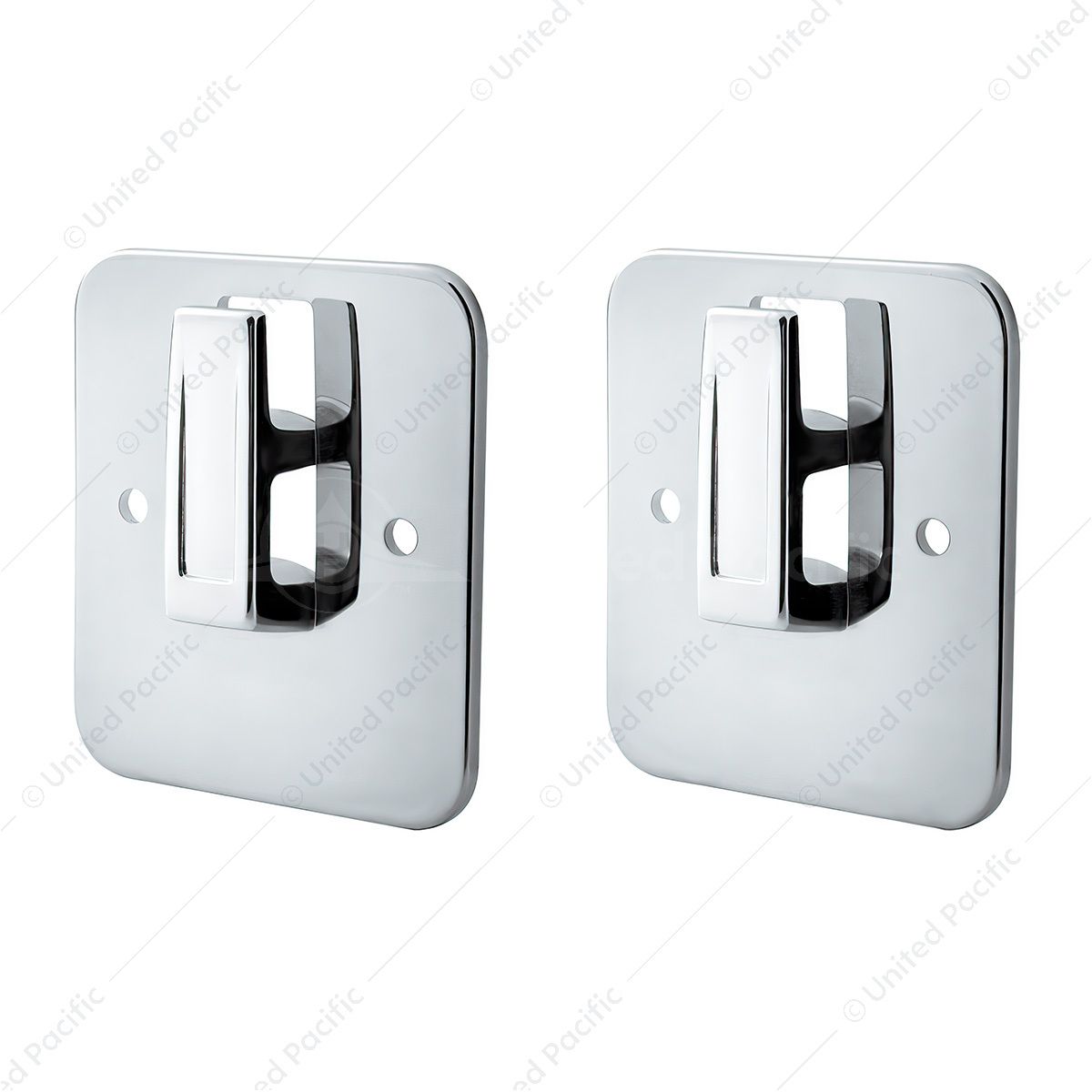 Chrome Plastic Sleeper Cab Coat Hanger Plate For Kenworth T800 (1986-2019), T660 (2008-2016) & T600