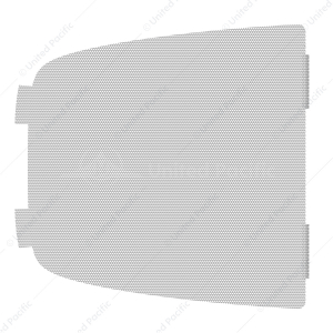 Chrome Door Speaker Mesh Cover For Freightliner Century (2003-2008), & Columbia (2007-2014)