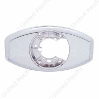 Chrome Upper Steering Top Cover For 1997-2001 Kenworth W900/T800 And Peterbilt 379/378