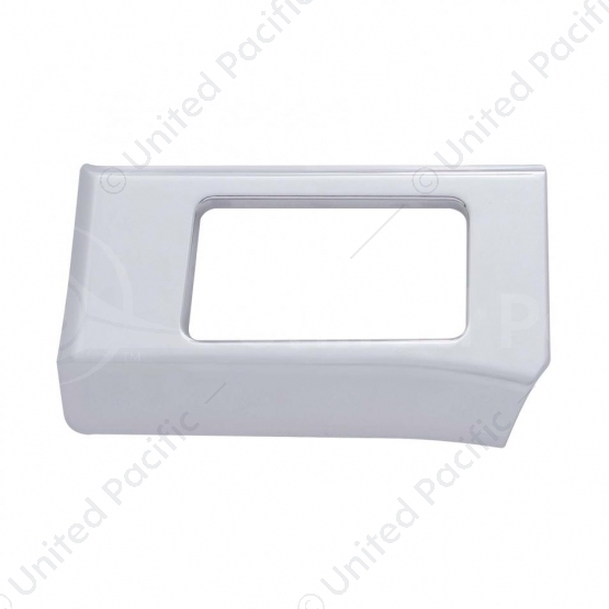 Chrome Plastic Left Lower Dash Trim For Freightliner Columbia (2001-2011) & Coronado (2002-2010)