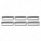 Chrome Plastic Indicator Label Covers With Visor For Freightliner Classic/FLD (6 Pack)