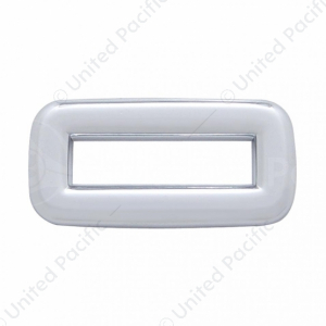 Chrome Plastic Toggle Switch Label Cover For 2002+ Peterbilt (Card Of 6)